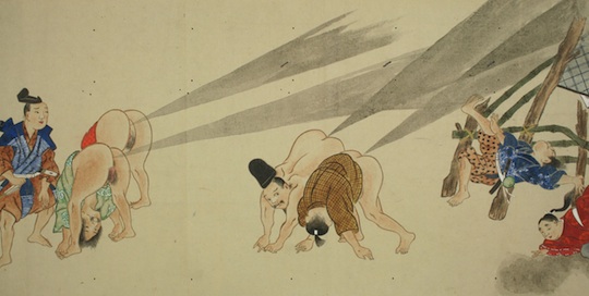 japan far war competition he-gassen scroll art