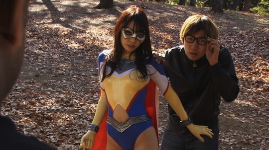 heroine tobatsu 63 chika arimura superhero cosplay jav