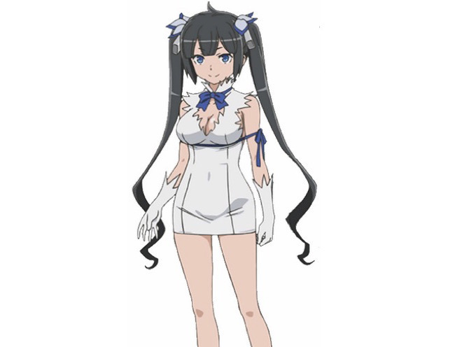 danmachi hestia boobs blue ribbon breasts japanese girls cosplay twitter