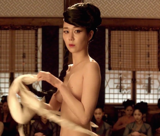 Lee Yoo-Young Lim Ji-Yeon Cha Ji-Yeon Ganshin korean film movie sex scene lesbian the treacherous nude