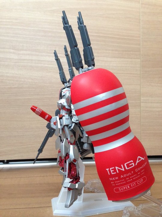 This Tenga Gundam Crossover Mecha Robot Is Amazing Tokyo Kinky Sex 