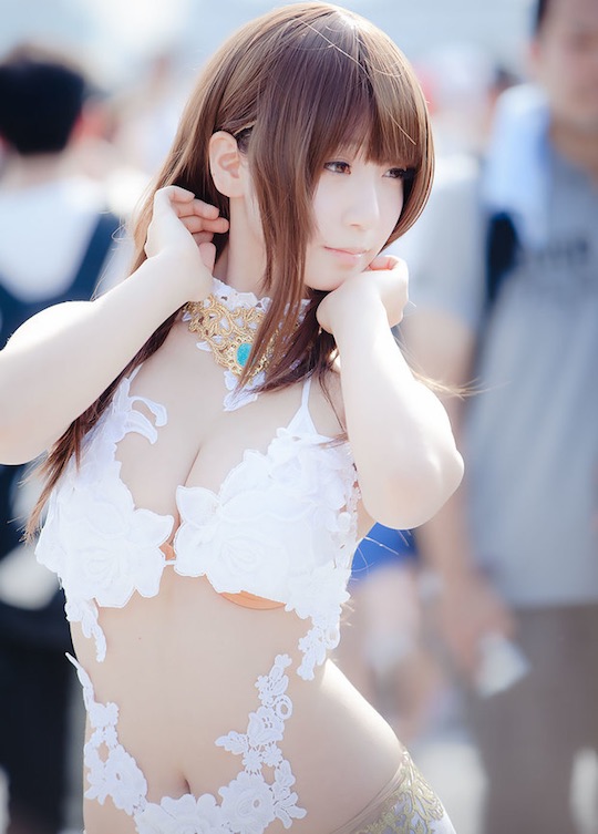 comiket 90 cosplayer japanese sexy