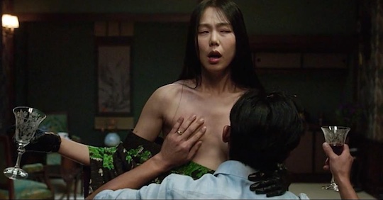 the handmaiden korean film sex scene nude naked lesbian kim minhee kim taeri explicit