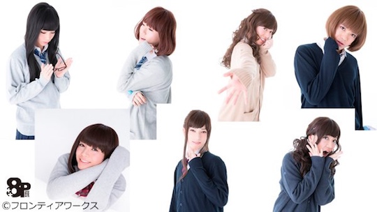 8p eight piece boy band japan josou crossdresser schoolgirl