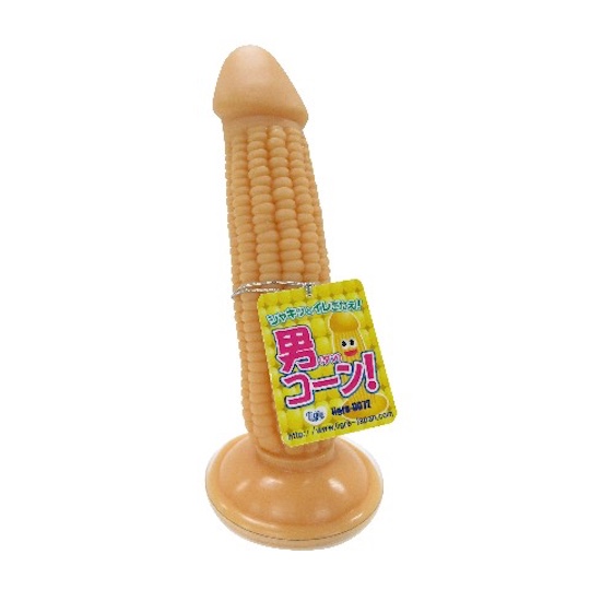 sweet corn cob kernel cock dildo sex toy