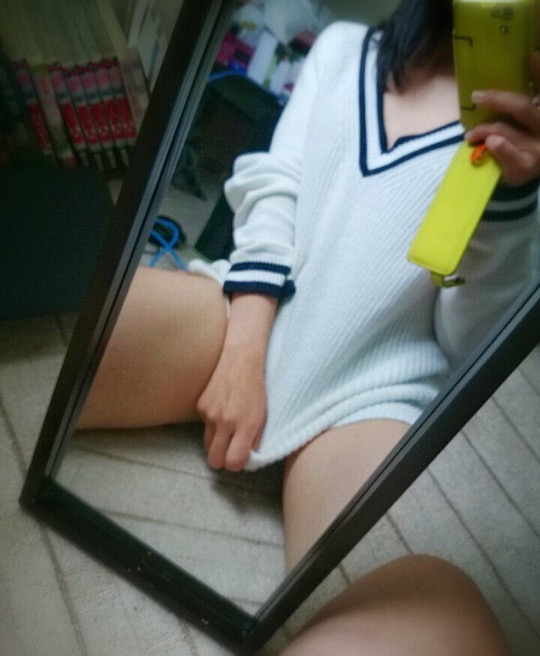  goddess of twitter japan college student female nude selfie hair naked amateur