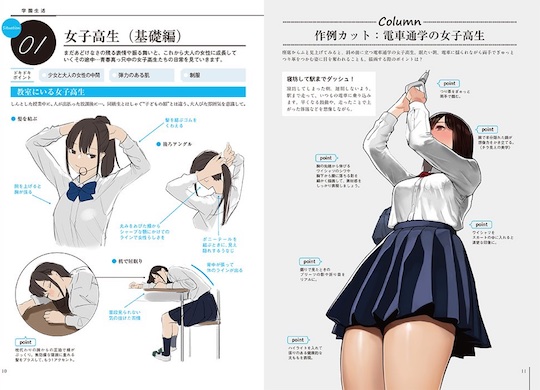 manga illustrator guide reference book erotic adult japan otaku dojinshi fetish