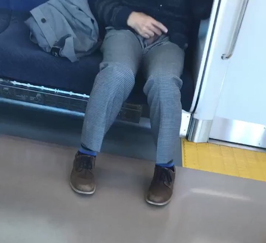 japan masturbating man jerking off train public schoolgirls