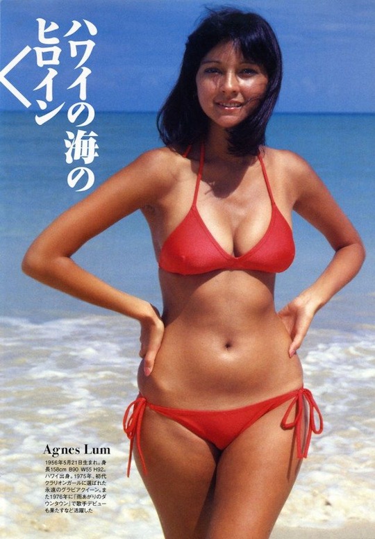 agnes lum japan retro vintage gravure idol