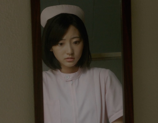 rena takeda atarashii ousama new king drama panchira nurse panties scene sexy TBS