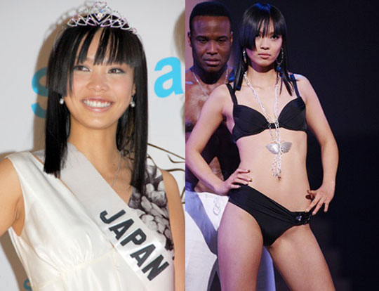 Hiroko Mima Miss Japan Universe 2008 In Three Way Hot Action Video