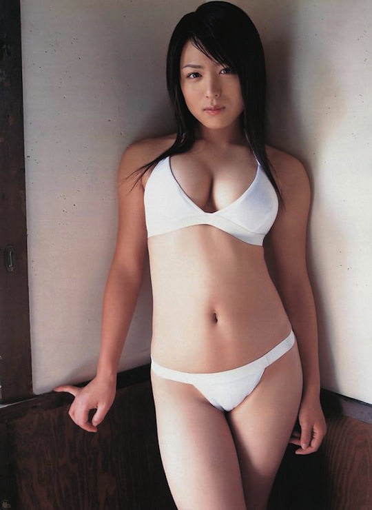 yukie kawamura gravure model japan hot sexy body