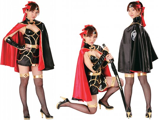 japan ninja girl sexy reki-jo historical cosplay costume