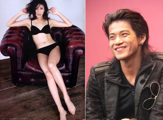 yu yamada japan model sexy hot shun oguri marry