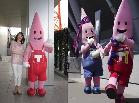 noppon tokyo tower character mascot