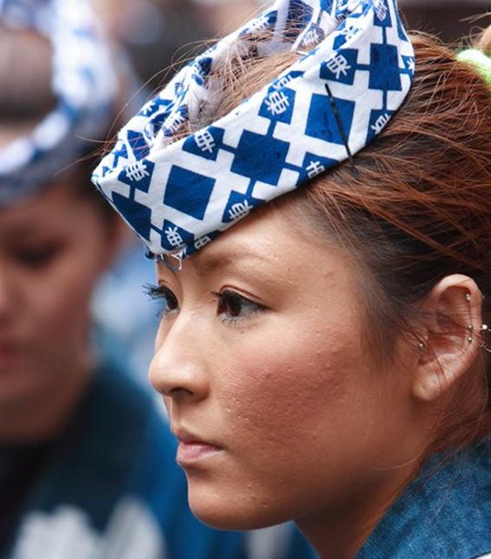 japanese summer festival matsuri girls