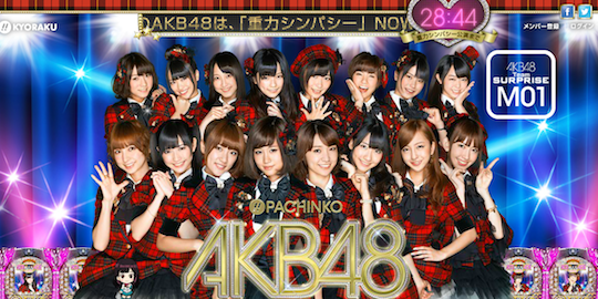 akb48 pachinko kyoraku