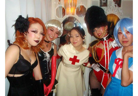 japan fetish ball bdsm bondage event party tokyo