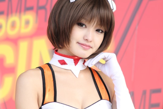 japan race queen noa mizutani rei ayanami