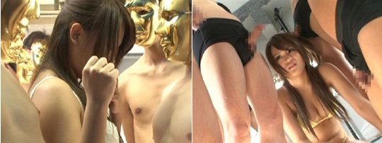 fifty cocks erection human tunnel bukkake japanese porn film