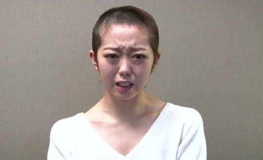 minami minegishi akb48 shave head sex scandal