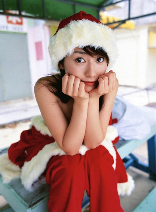 momoko tani sexy santa cute