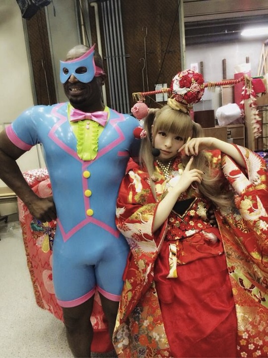 Kyary Pamyu Pamyu mottainai nhk kohaku black man interracial