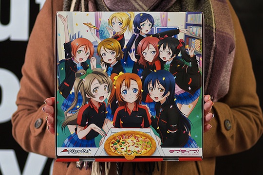 love live school idol project pizza hut otonokizaka