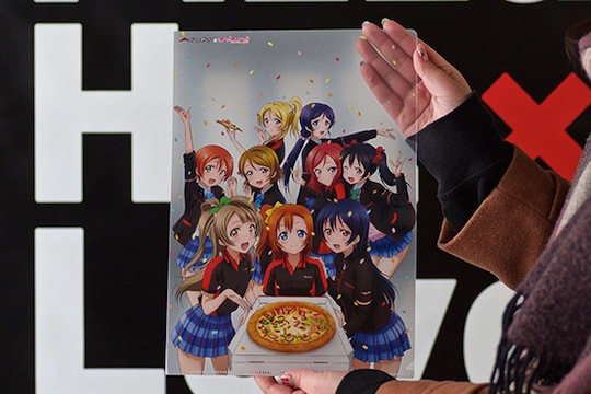 love live school idol project pizza hut otonokizaka