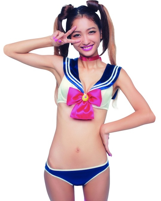 each john yasui rei sailor moon cosplay underwear lingerie costume sexy