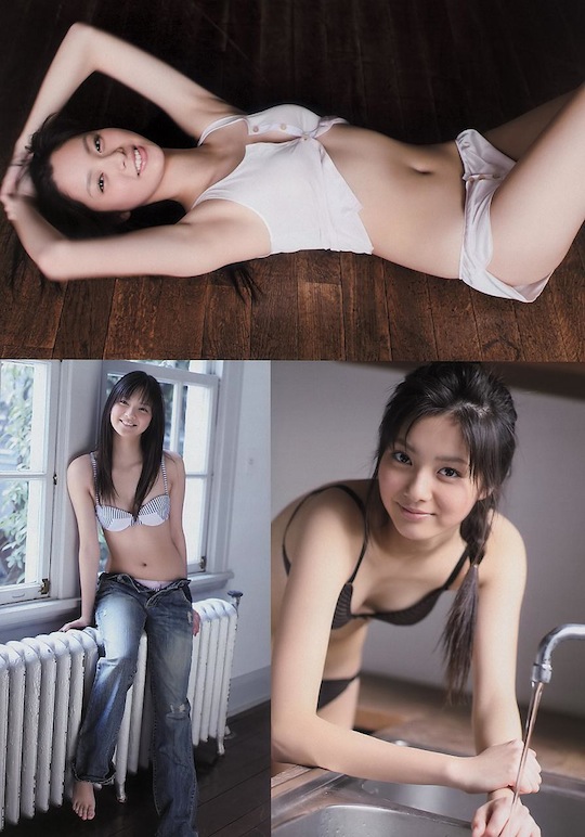 yua shinkawa japanese actress fashion model sexy hot