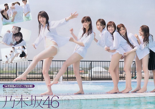 nogizaka46 japan idol otaku hand shake events