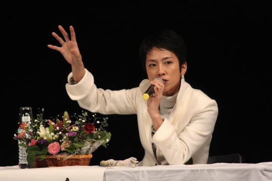renho japanese dpj politician former gravure model idol