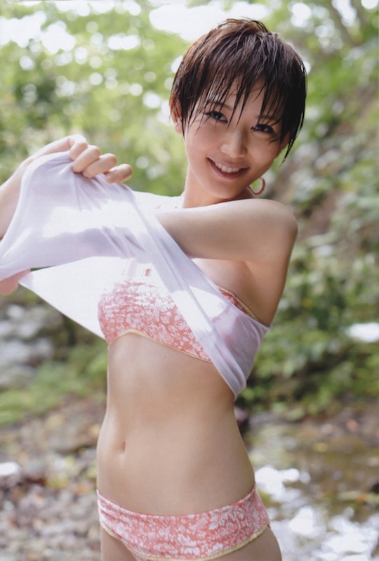 kaoru mitsumune akb48 sexy hot idol actress model japanese