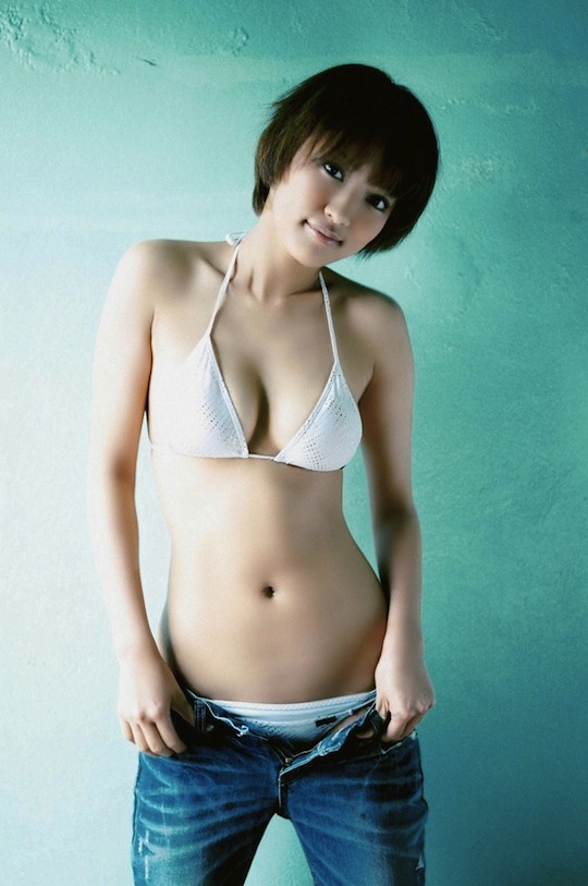 natsuna japanese actress cute sexy hot body nude