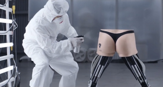 basement jaxx never say never ft erml japan scientists tw3rk bot robotic butt ass twerk future music video