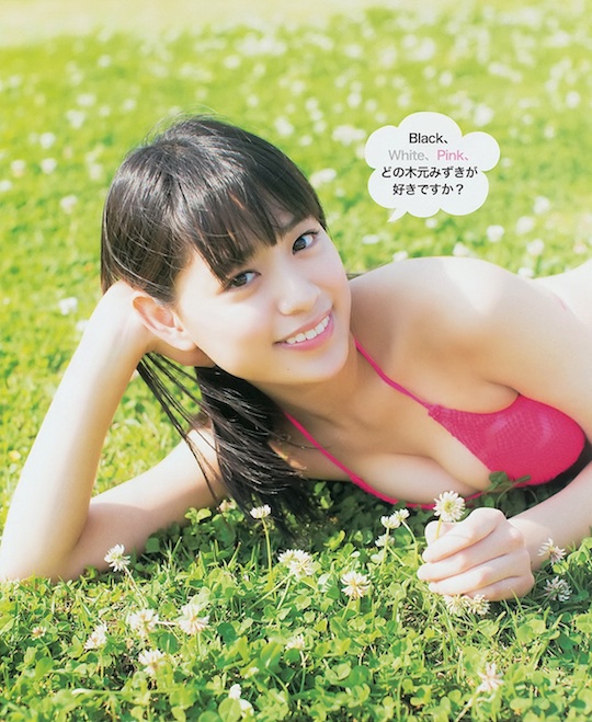 mizuki kimoto cute gravure junior idol japanese hot teenager young girl