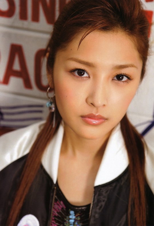 rika ishikawa brown hair japanese morning musume singer idol