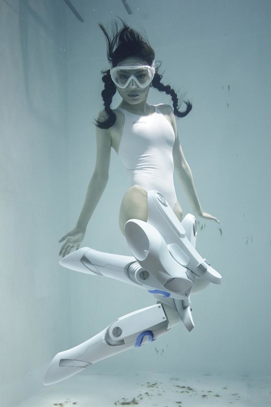 suichu niso underwater knee high socks cosplay diving fetish photography manabu koga japanese girls manami yamaguchi