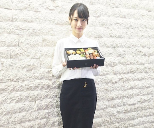 platinum lunch service bento lunchbox delivery beautiful model actress tokyo