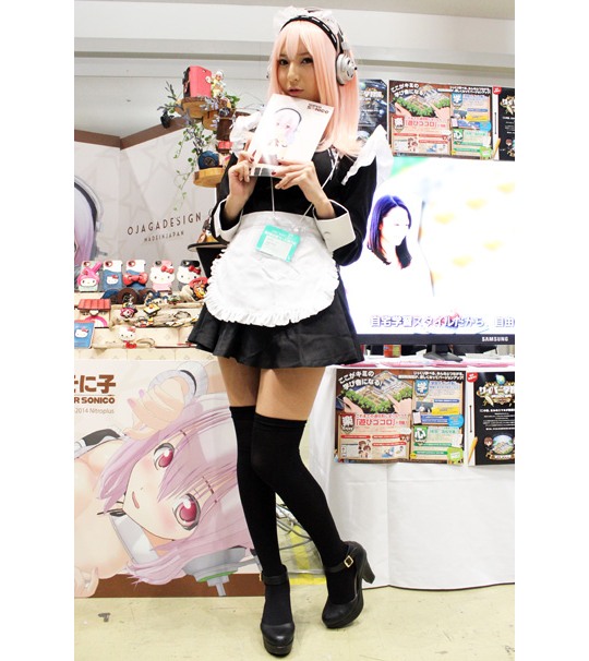 comiket 87 comic market cosplay japanese booth babe companion hot sexy cute girl