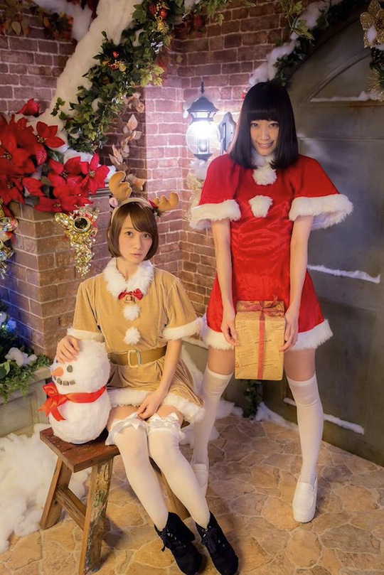 mizuki shinosaki sexy christmas cosplay hot girl japanese