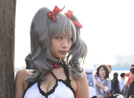 comiket 87 japanese cosplayer anime girl cute hot sexy tokyo odaiba tokyo big sight 2014 december pictures images