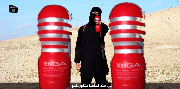 islamic state japanese hostage threat execute internet meme spoof anime moe #ISISクソコラグランプリ