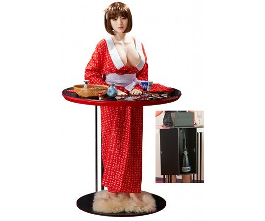 party doll geisha tomoko orient industry drink dispenser breast