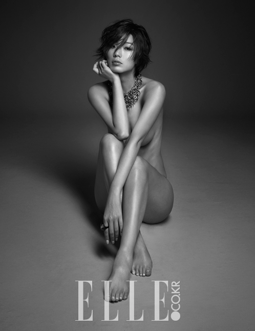 ahn young-mi korean comedian hot body elle