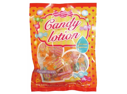 japanese lube candy lubricant lotion sweets bag