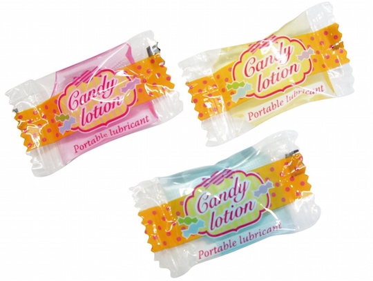 japanese lube candy lubricant lotion sweets bag