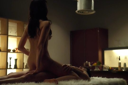 ha joo-hee love clinic sex scene korean movie film naked nude
