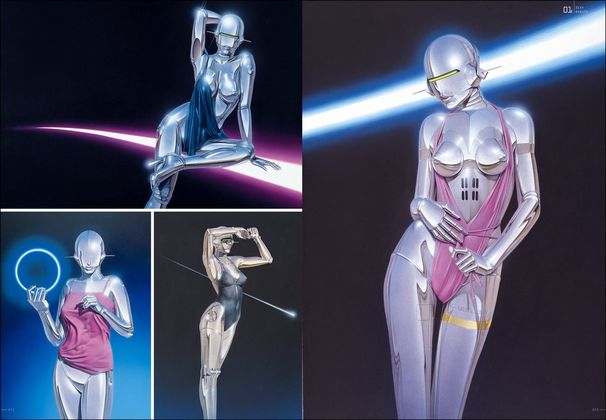 Adult Female Robots Porn - Fetish artist Hajime Sorayama creates ultimate sexy female ...